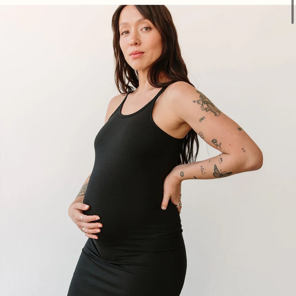 Storq Everlasting Midi Tank Dress sz 3 (M) in black